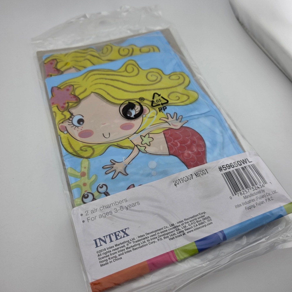 Intex Assorted Arm Bands Bundle 7 Pairs Sea‎ Buddy Mermaid Ages 3-6 New - Picture 5 of 9